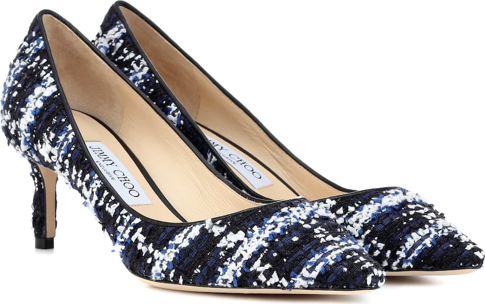 Jimmy Choo Exclusive to Mytheresa – Romy 60 tweed pumps