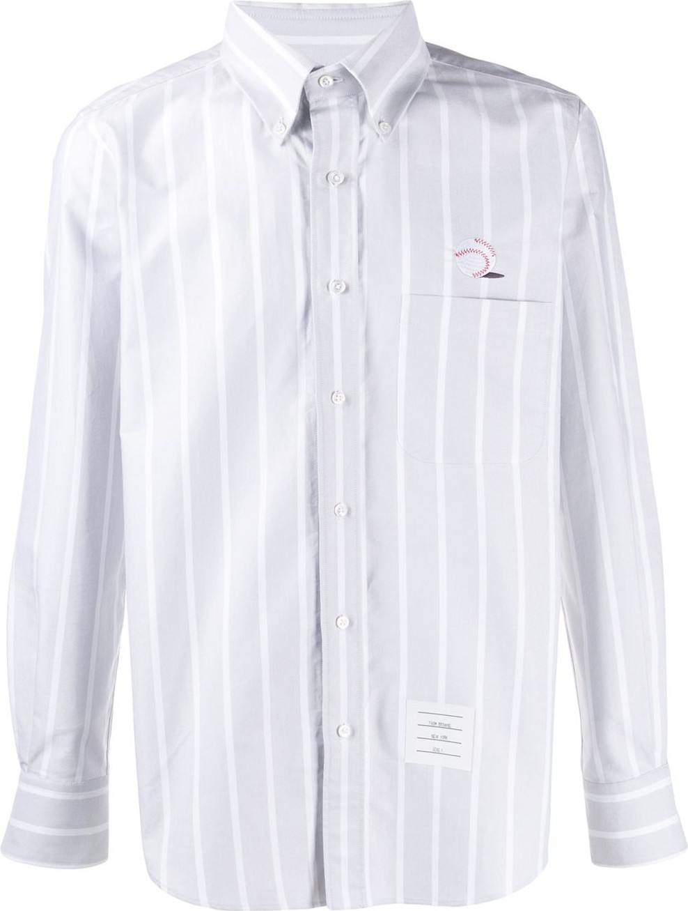 Thom Browne Ball Embroidery Stripe Oxford Shirt