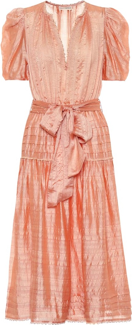 Ulla Johnson Eudora beaded organza midi dress