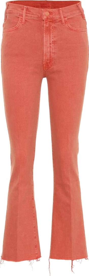 MOTHER Hustler high-rise bootcut jeans