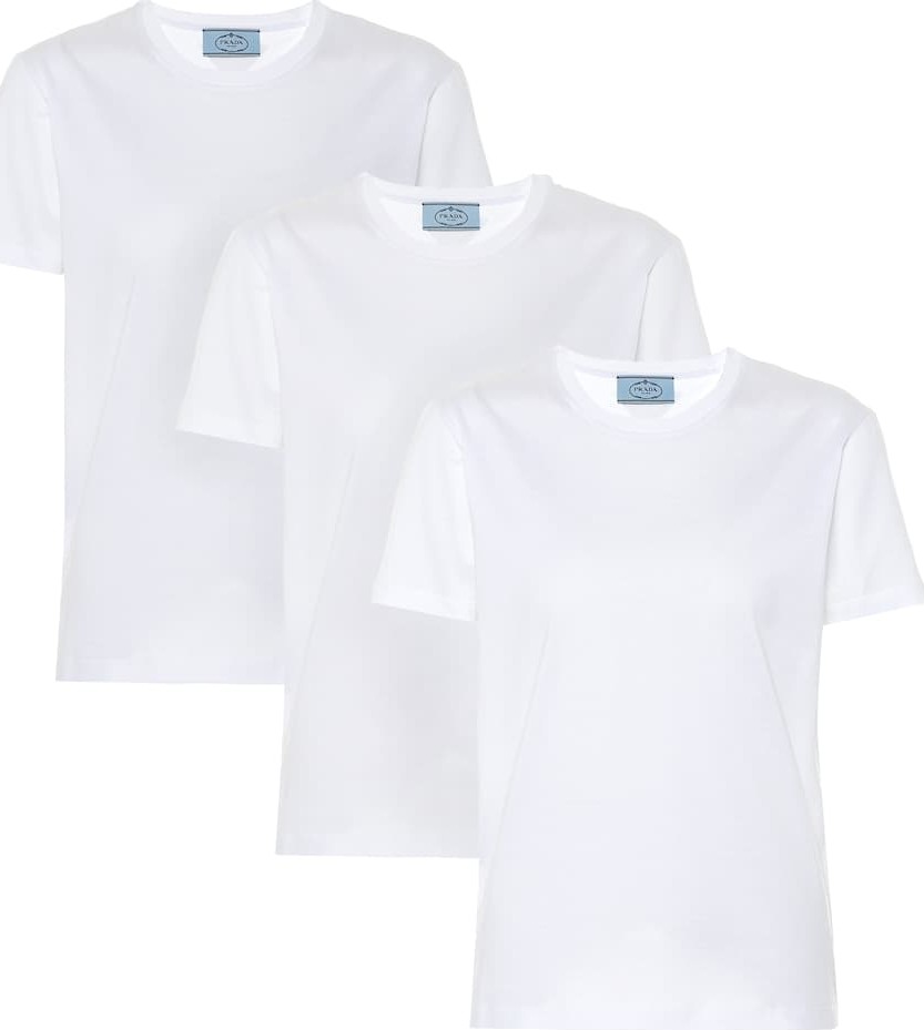 Prada 3 pack of cotton T-shirts