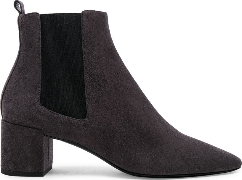 Saint Laurent Loulou Suede Chelsea Boots