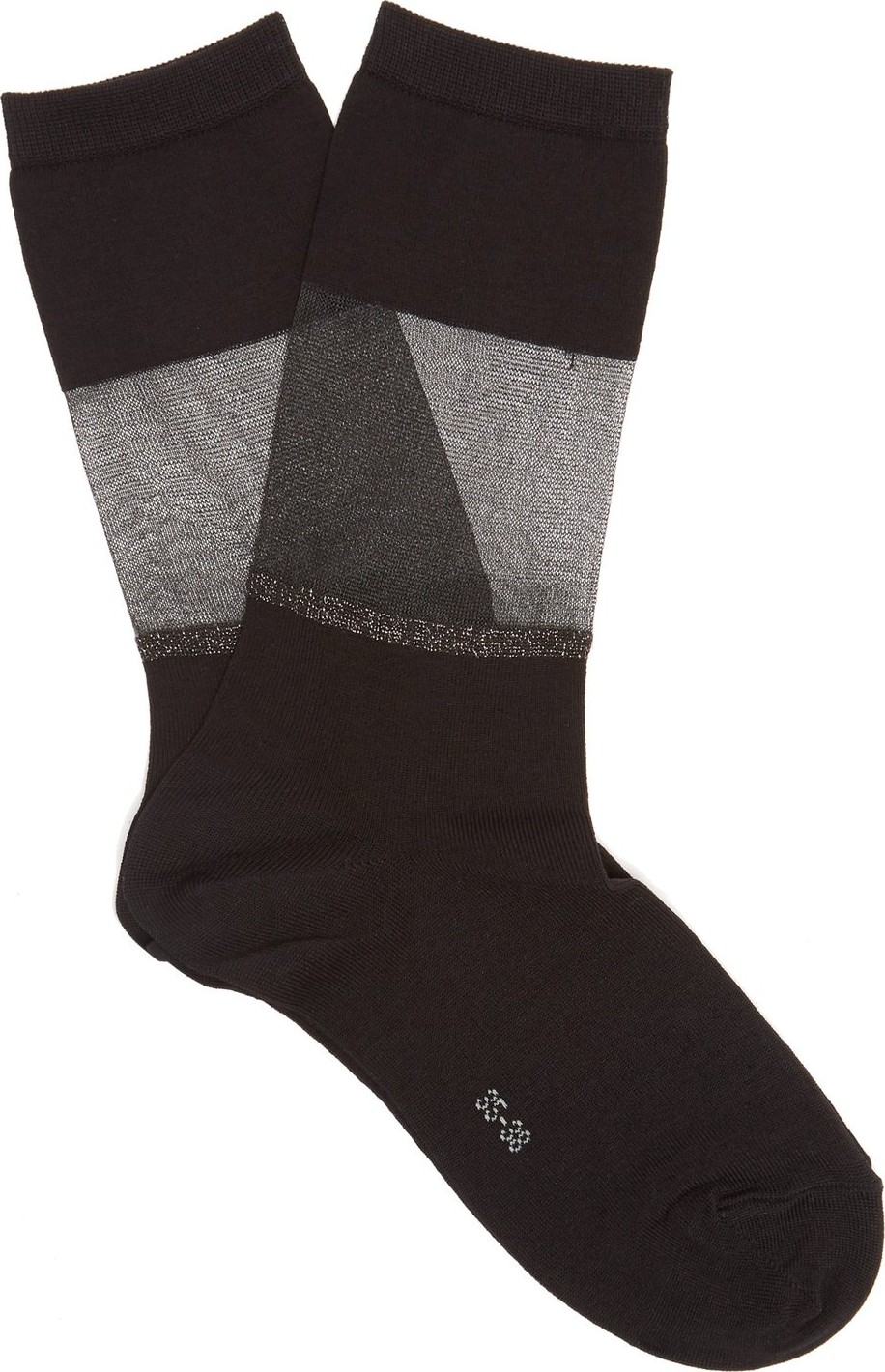 Falke Elegant sheer-panel socks