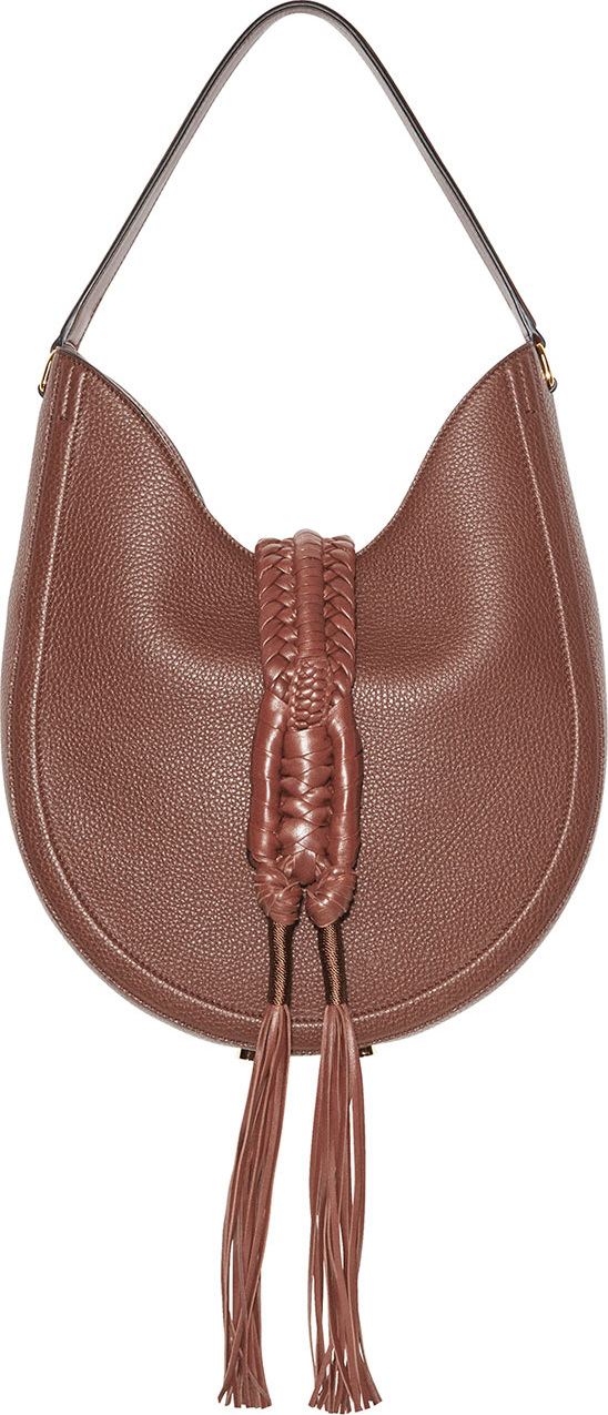 Altuzarra Ghianda Woven Leather Hobo Bag