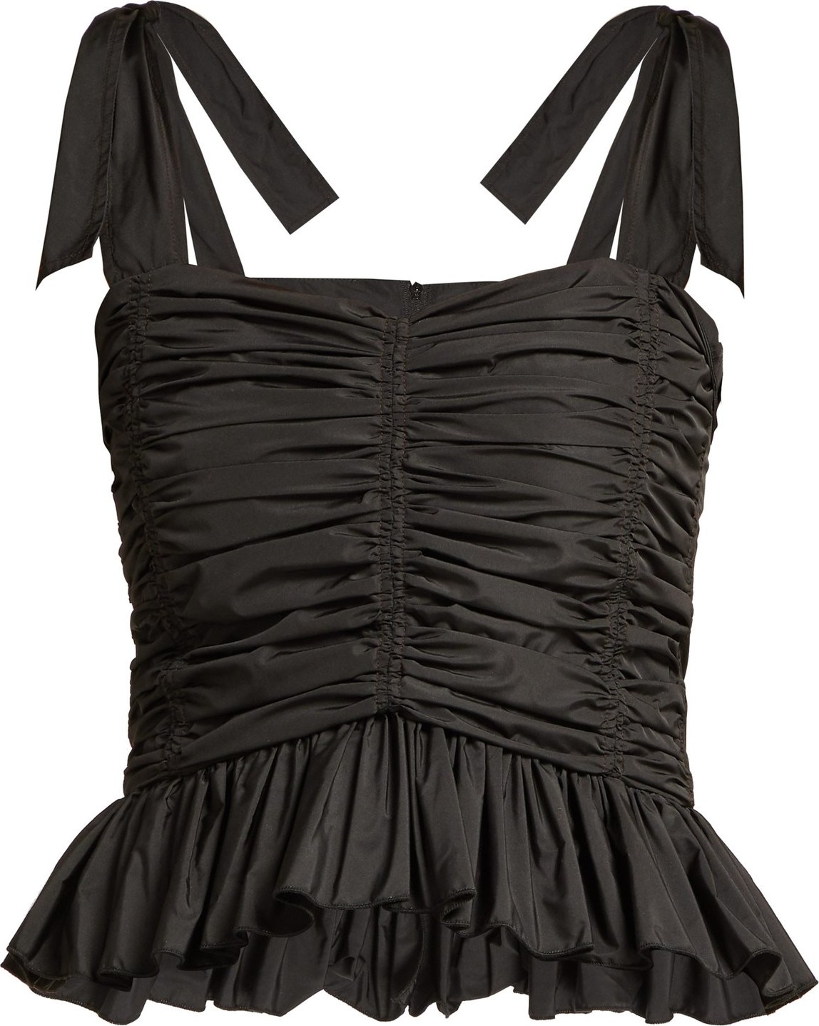 See By Chloé Taffeta ruffled top