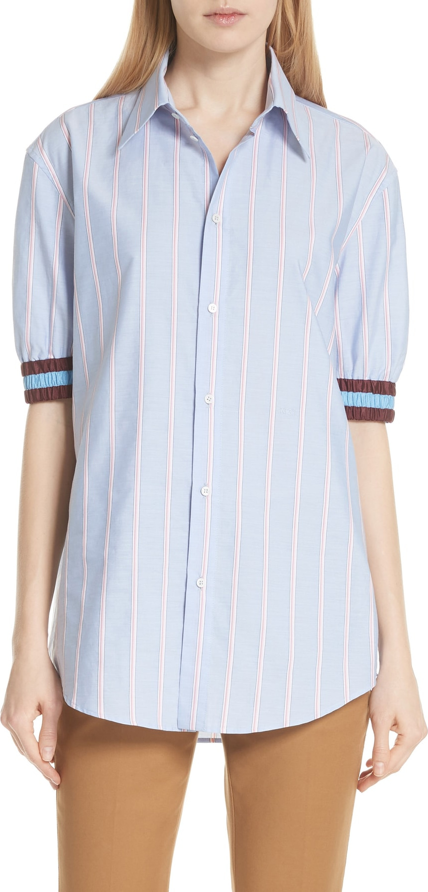 N°21 Stripe Cotton Shirt