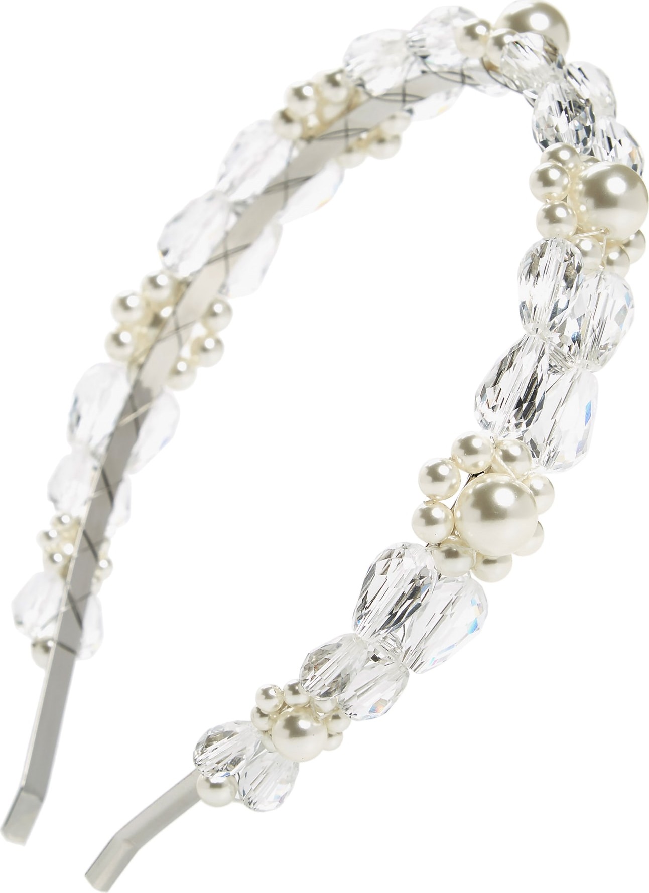 Simone Rocha Daisy Imitation Pearl & Crystal Headband