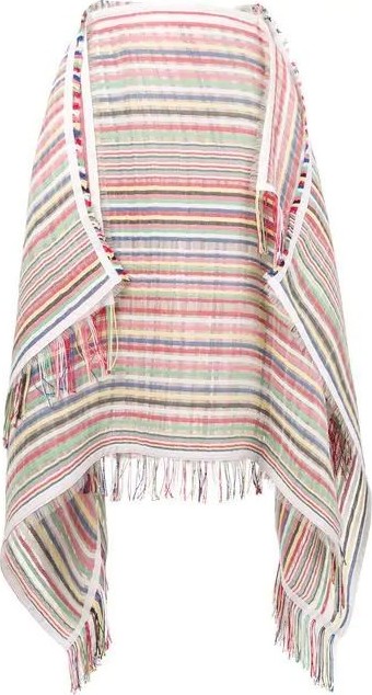 J.W.Anderson striped scarf skirt