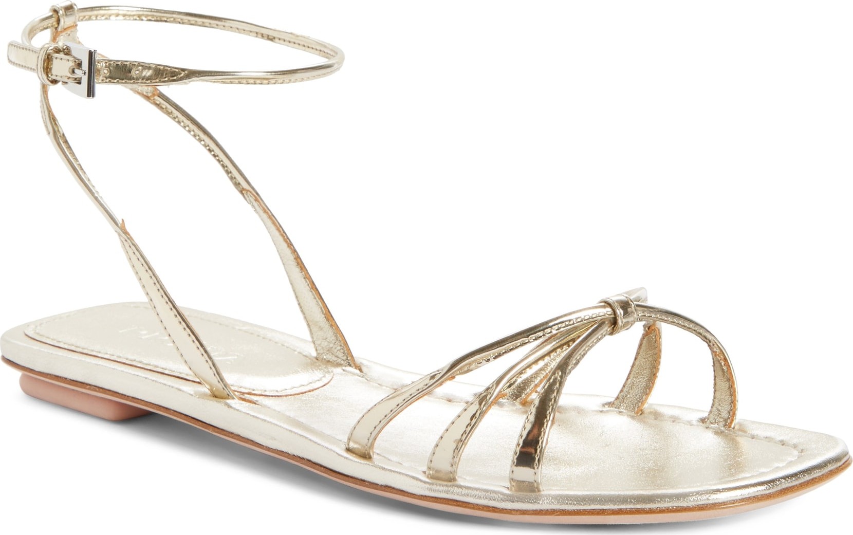 Prada Flat Halo Strap Sandal