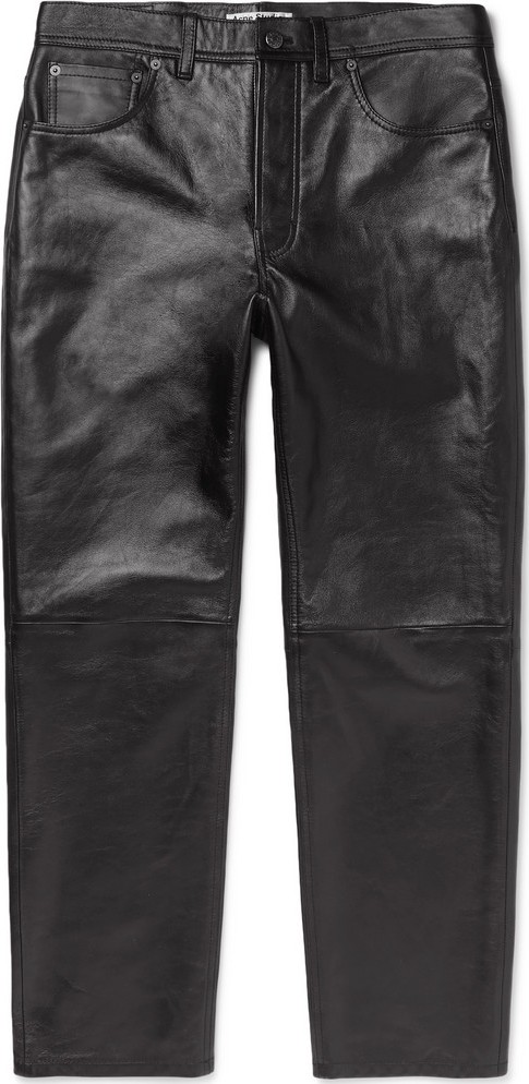 Acne Studios Lancelot Leather Trousers