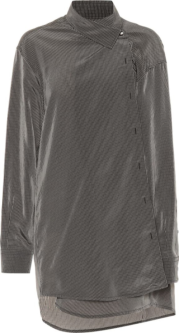 Balenciaga Oversized checked shirt