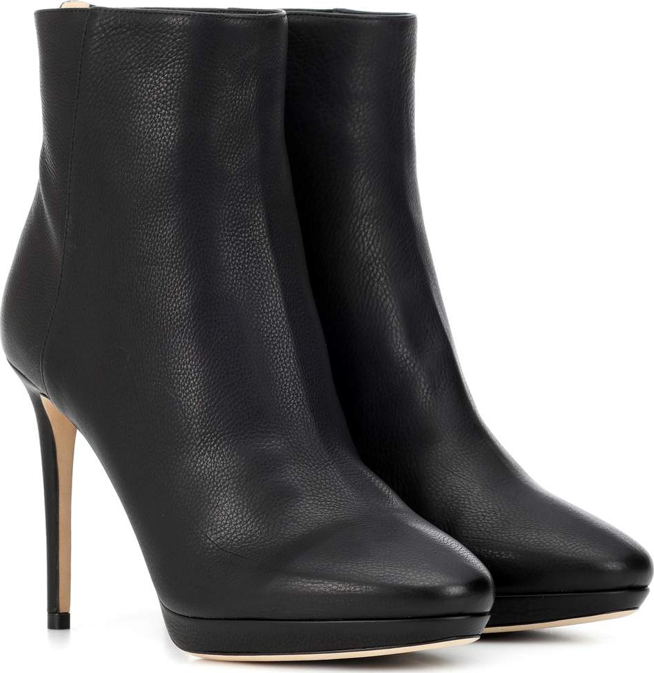 Jimmy Choo Harvey 100 leather ankle boots