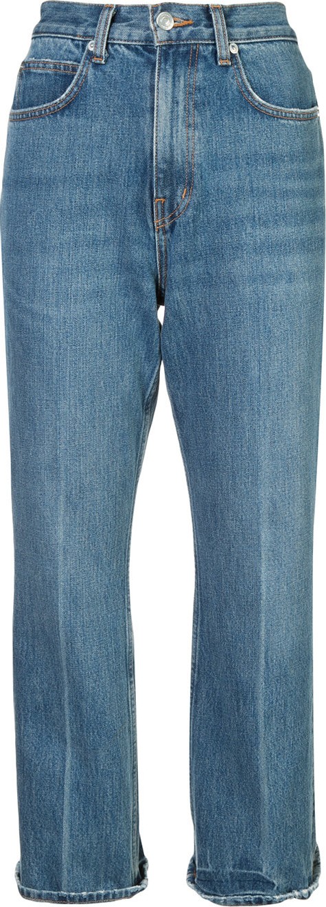 Proenza Schouler Cropped flare-non-stretch jeans