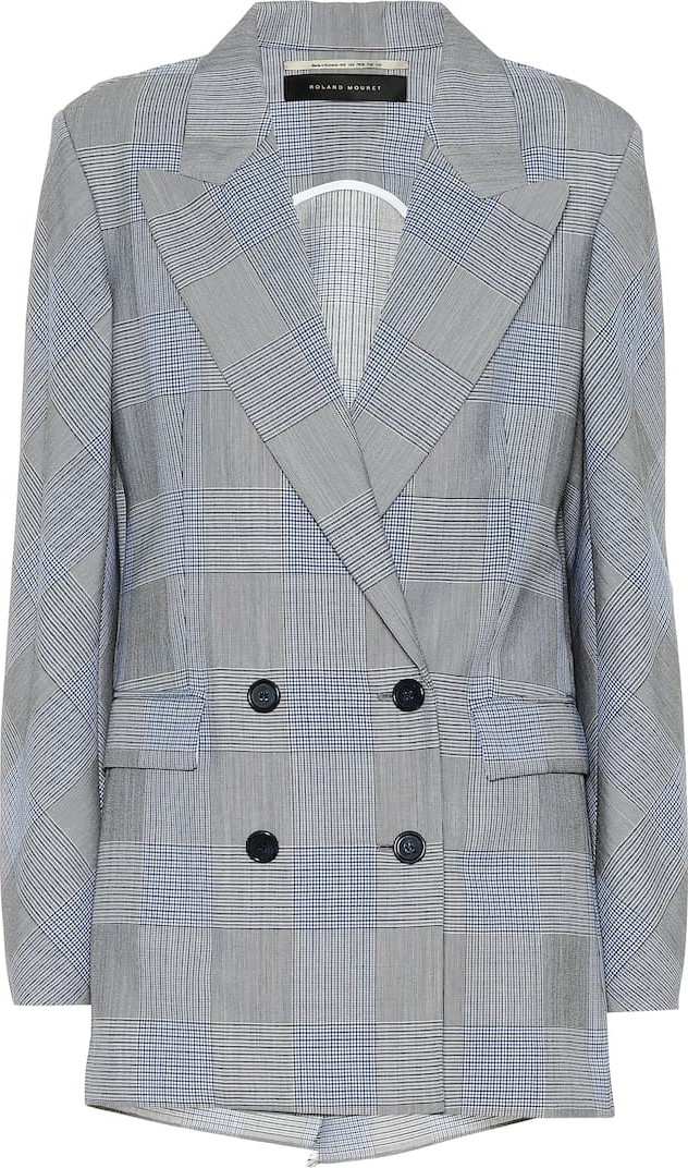 Roland Mouret Bourne wool and mohair blazer