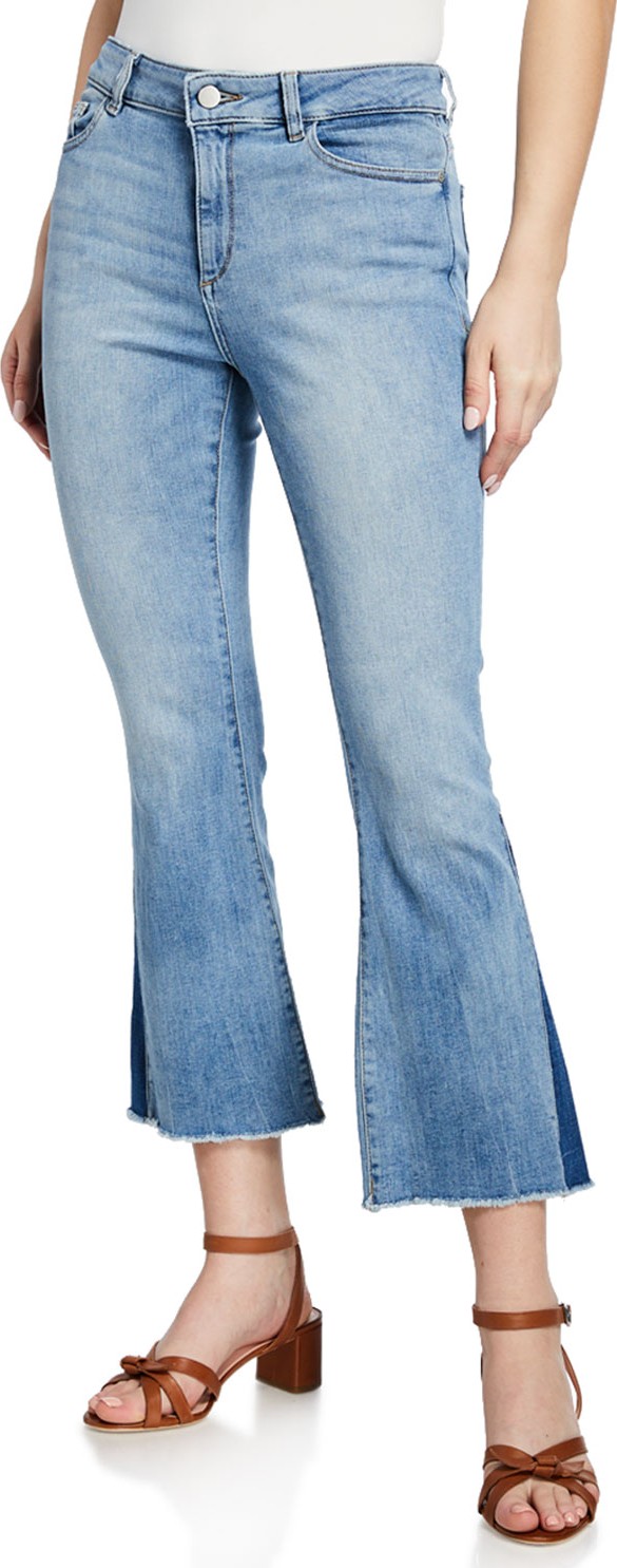 DL1961 Bridget Mid-Rise Instasculpt Boot-Cut Jeans