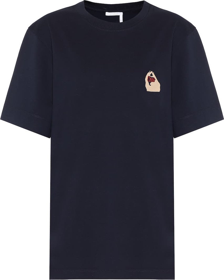Chloe Logo cotton T-shirt