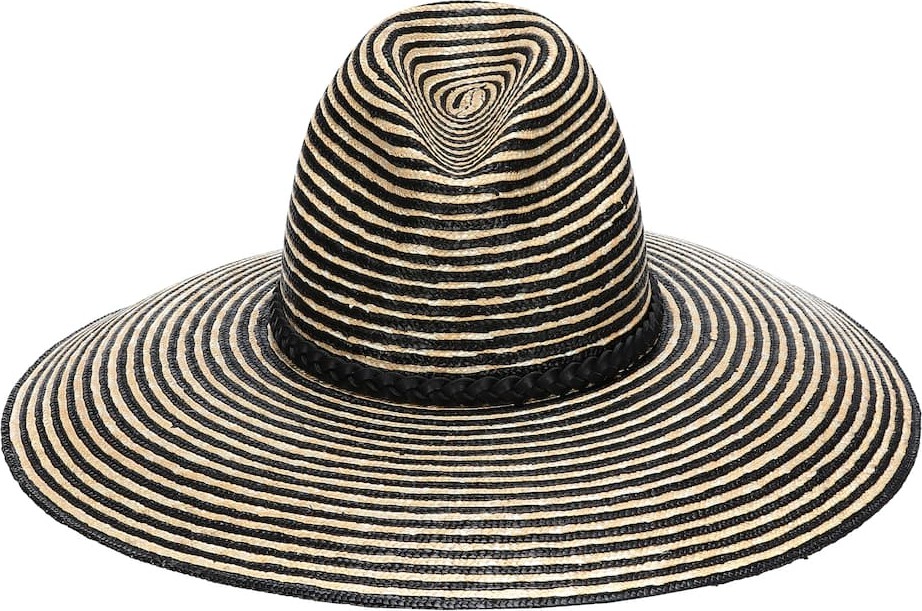 Saint Laurent Grand straw hat