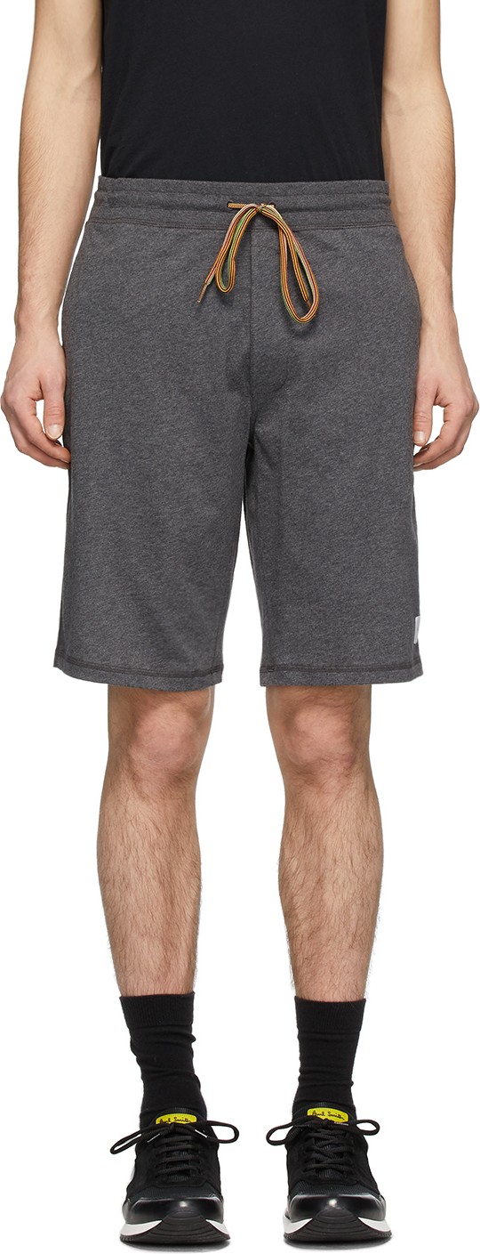 Paul Smith Grey Cotton Jersey Shorts