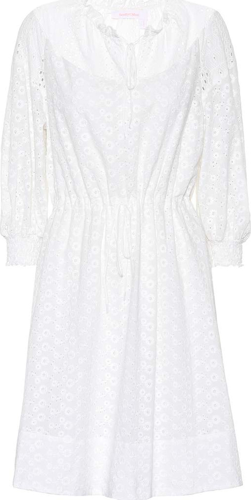 See By Chloé Broderie anglaise cotton dress