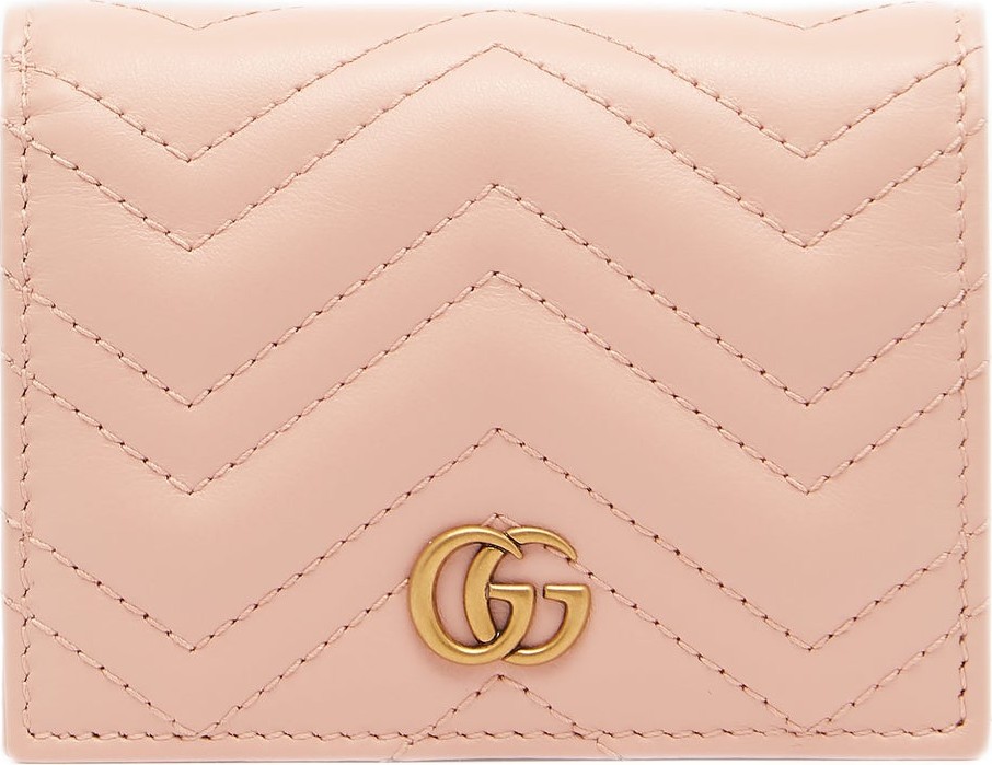 Gucci Marmont quilted-leather bi-fold wallet