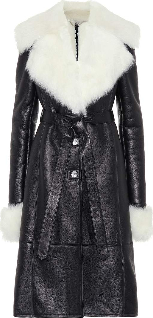 Magda Butrym Hudson leather coat