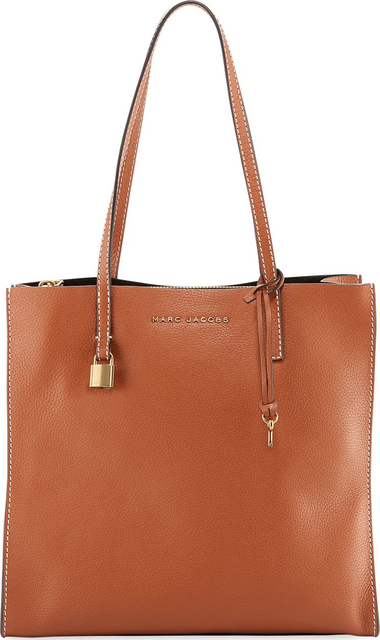 MARC JACOBS The Grind Pebbled Shopper Tote Bag