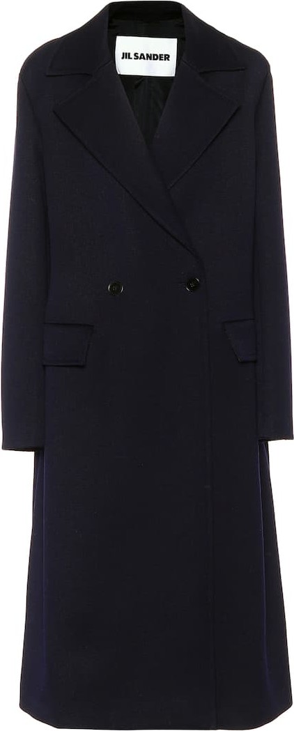Jil Sander Double-breasted wool coat