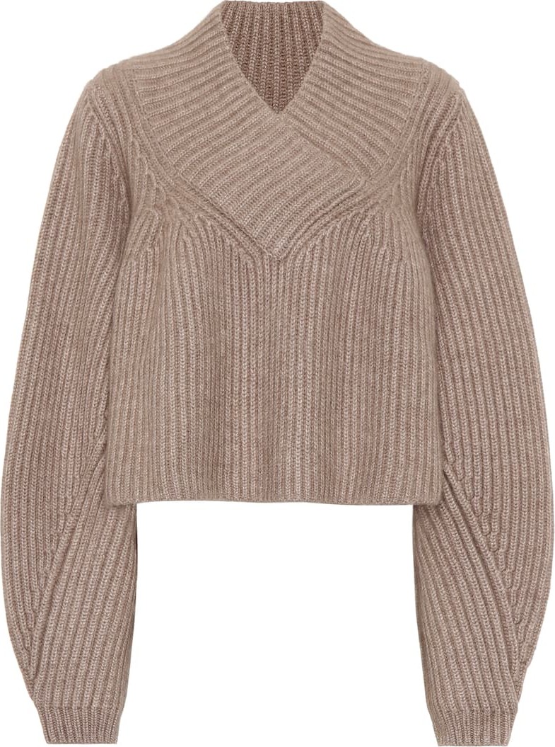 Khaite Ivy cropped cashmere sweater