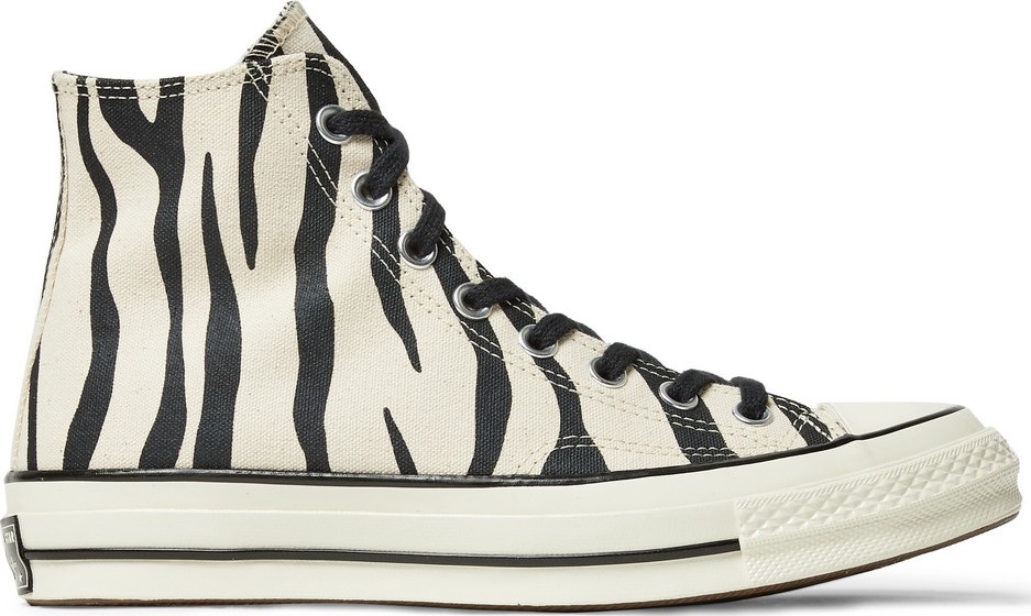 Converse 1970s Chuck Taylor All Star Zebra-Print Canvas High-Top Sneakers