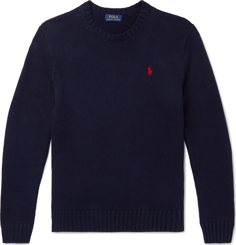 Polo Ralph Lauren Slim-Fit Cotton Sweater