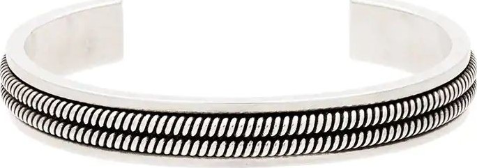 Saint Laurent Folk cuff bracelet