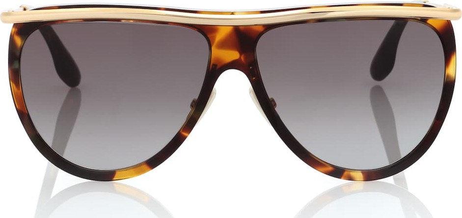 Victoria Beckham Half Moon High Brow sunglasses