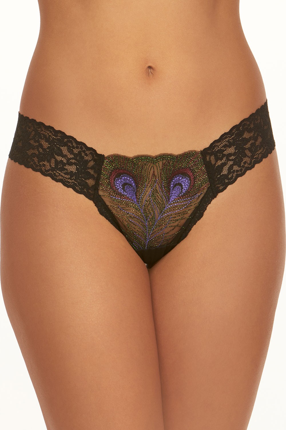 Hanky Panky Diamond Lace Low-Rise Thong