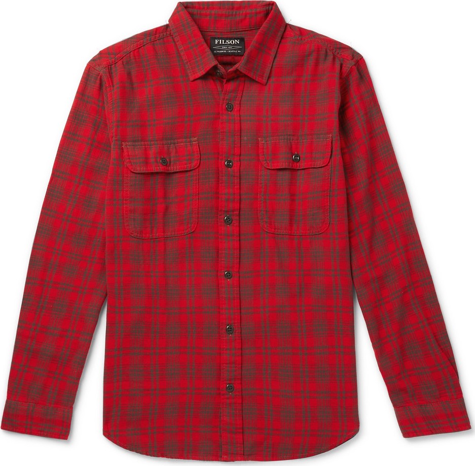 Filson Scout Checked Cotton-Flannel Shirt