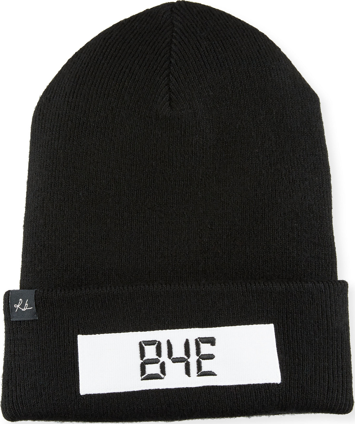 Rag & Bone Addison "Hello" Digital Wool Beanie Hat