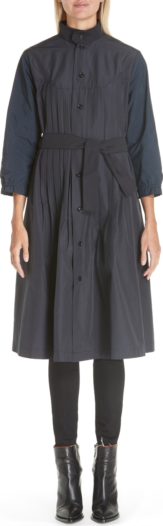 Tricot Comme des Garçons Long Pleated Jacket