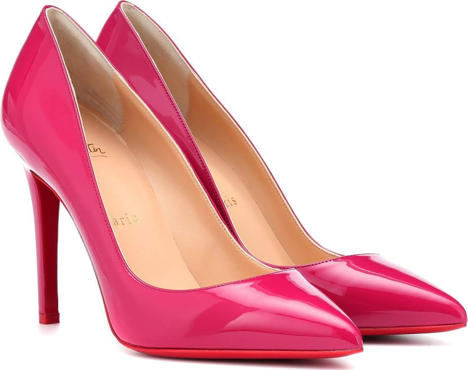 Christian Louboutin Pigalle 100 patent leather pumps