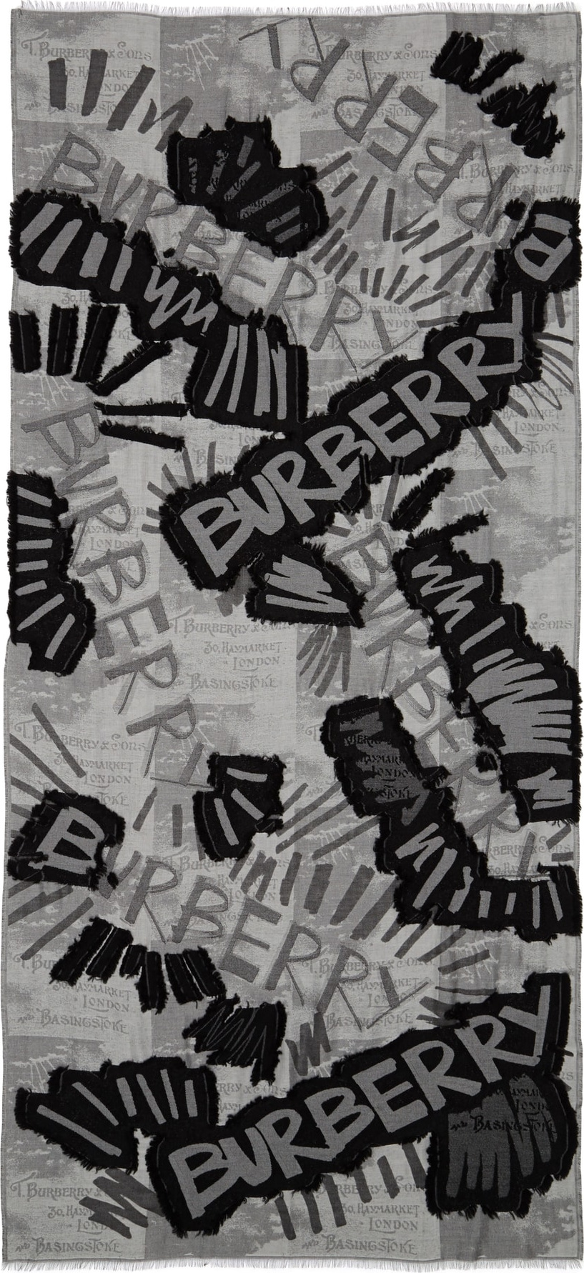 Burberry London England Fil Coupé Scarf