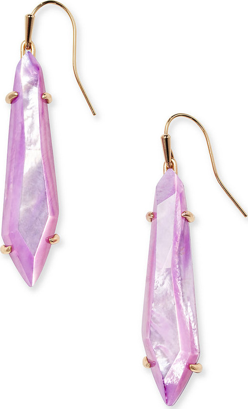 Kendra Scott Grey Drop Earrings