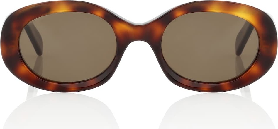 Celine Oval acetate sunglasses