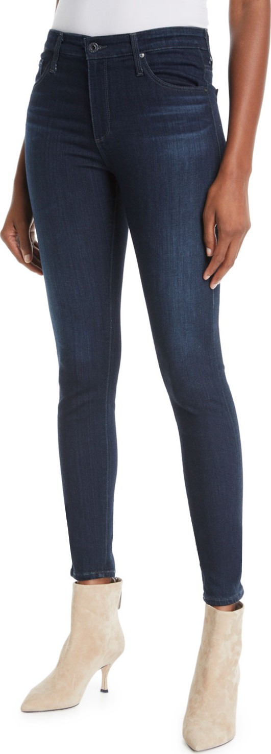 AG Jeans The Farrah High-Rise Skinny Jeans, Brooks