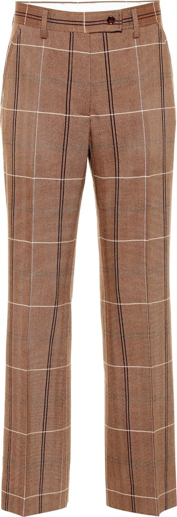 Acne Studios Wool and cotton-blend pants
