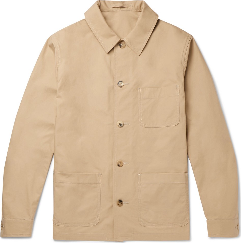 De Bonne Facture Brushed-Cotton Jacket