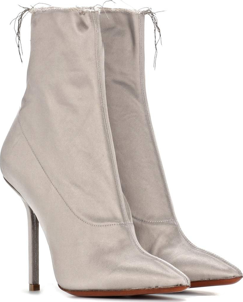 Vetements Satin ankle boots