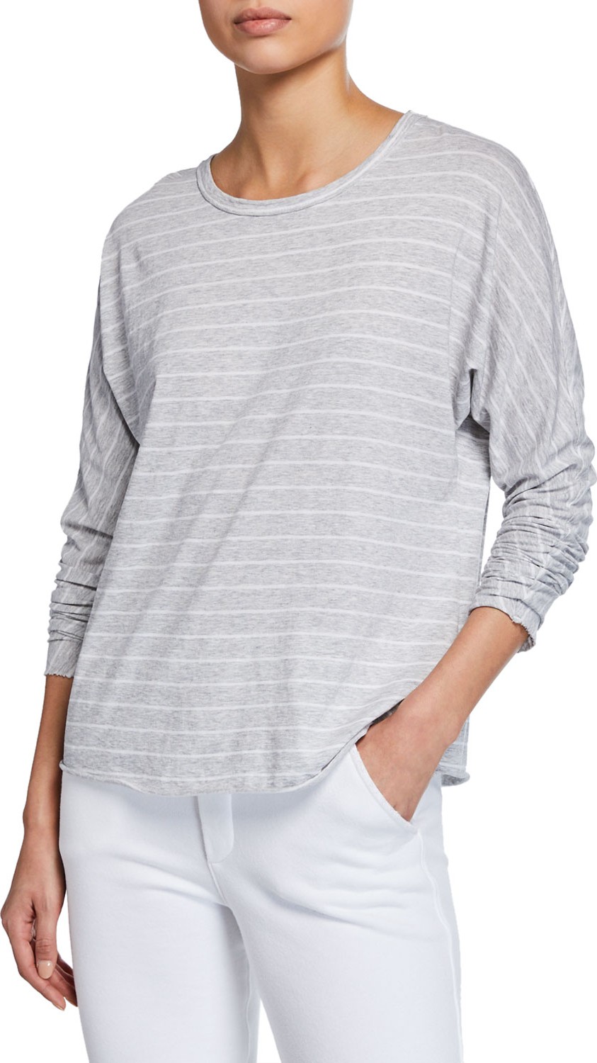 FOREO Continuous Long-Sleeve Striped Tee