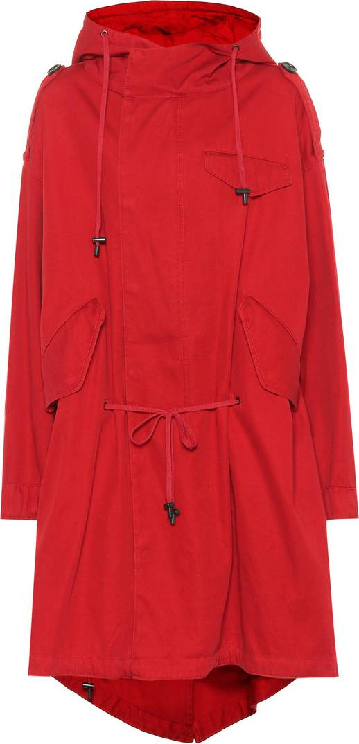 Isabel Marant Etoile Duffy cotton twill coat