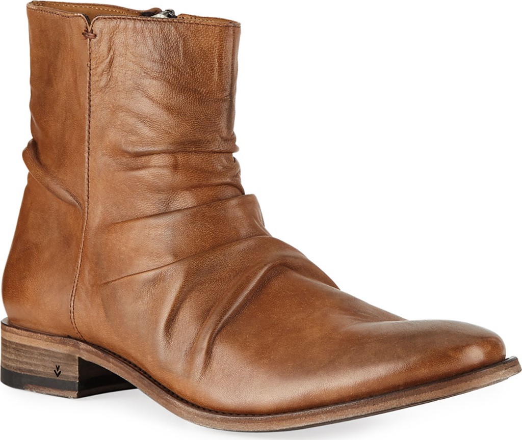 John Varvatos Men's Morrison Sharpei Leather Boots