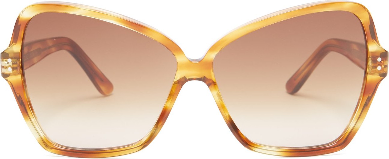 Celine Butterfly acetate sunglasses
