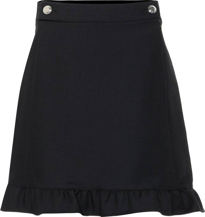 Tory Burch Stretch-wool miniskirt