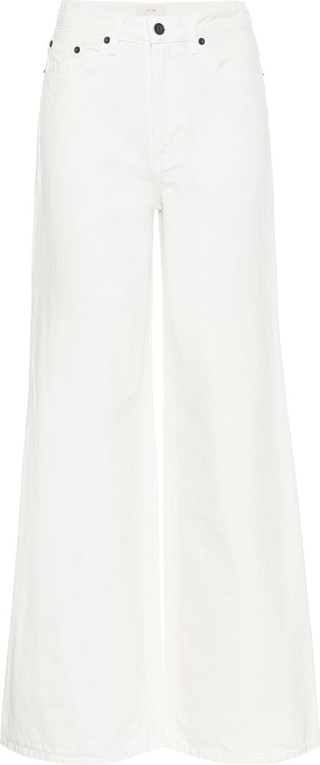 THE ROW Issa high-rise wide jeans